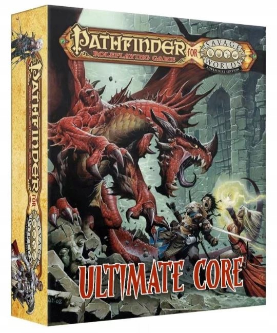 ZESTAW PODRĘCZNIKÓW PATHFINDER FOR SAVAGE WORLDS ULTIMATE CORE BOXED SET Wydawca Paizo
