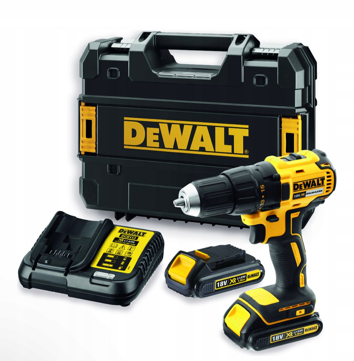 Aku Vrtačka Dewalt DCD777S2T 18 V 2 x Akumulátor 1.5 Ah
