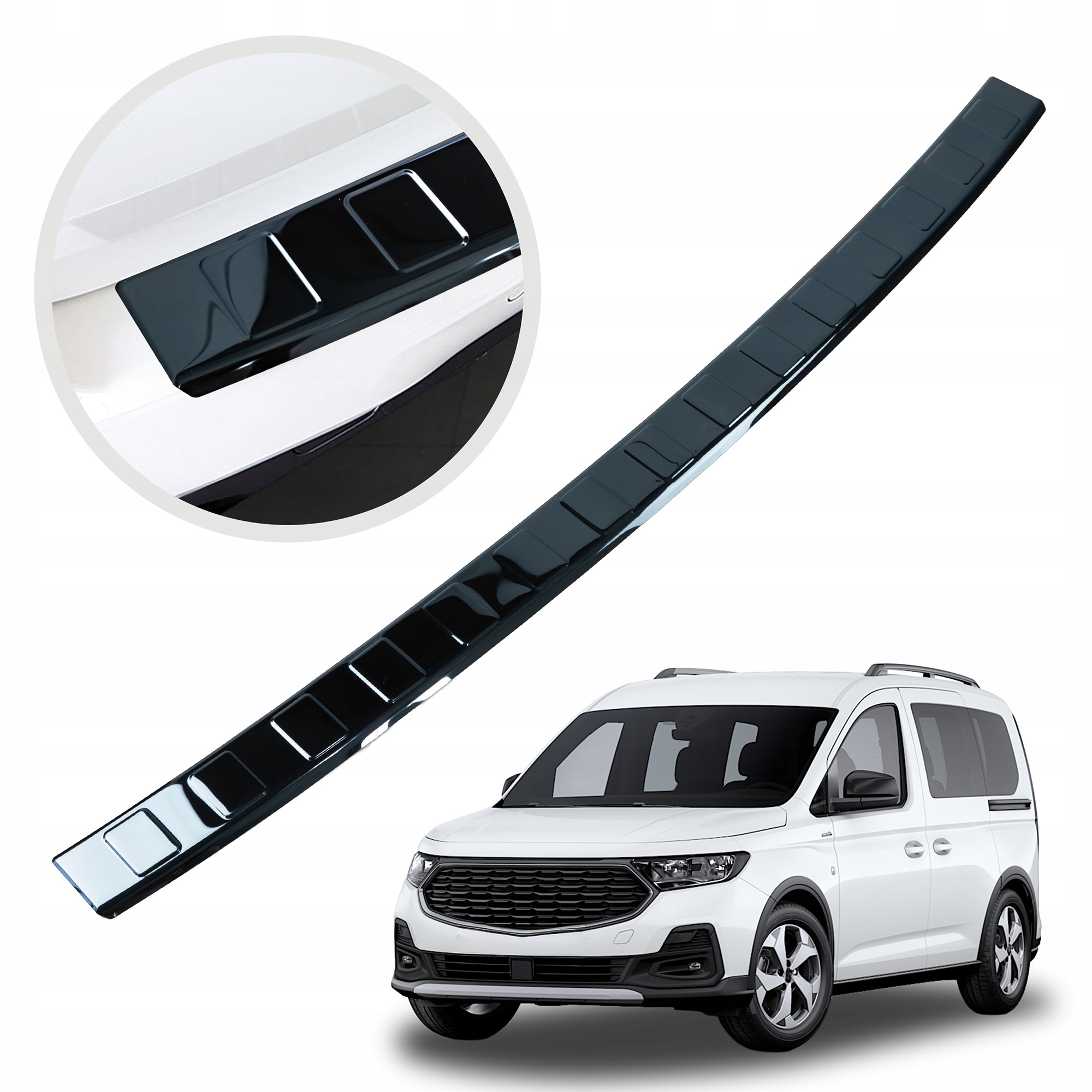 Ochranná lišta na zadný nárazník pre Ford Tourneo Connect III 2022-