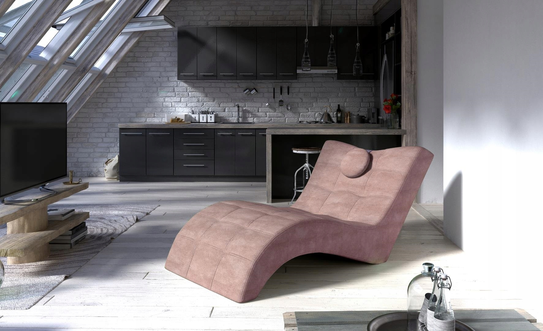 Moderní Lenoška London Nové Wersal