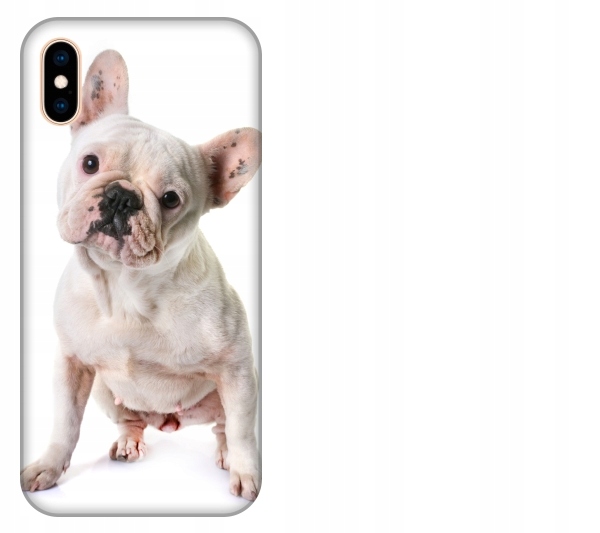 

Etui pokrowiec iPhone Xs Max Pies buldog francuski