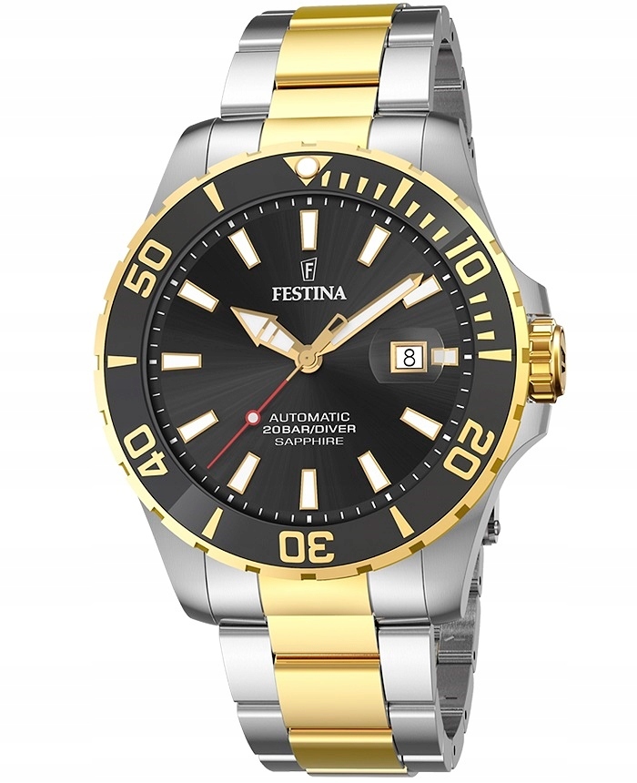 Pánské Hodinky Festina Automatic Diver F20532/2 44,00 mm 20ATM