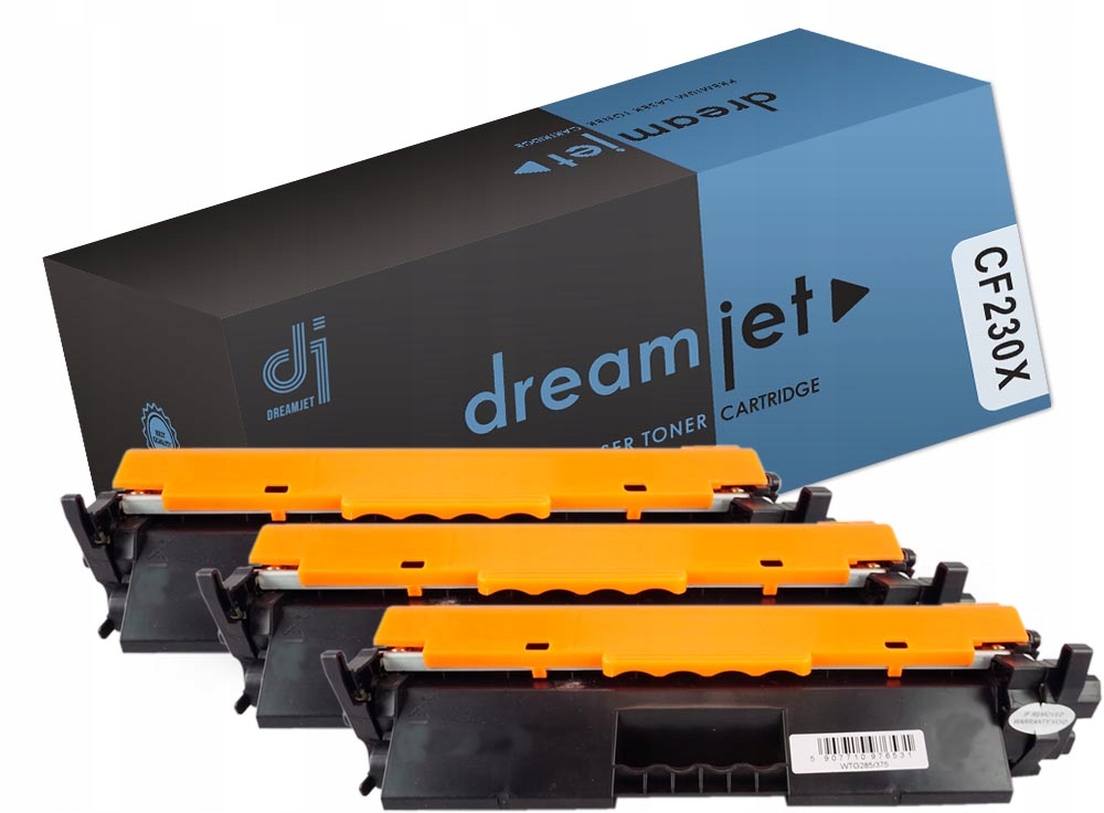 

3x Toner do Hp 30X CF230X LaserJet Pro Mfp M227sdn