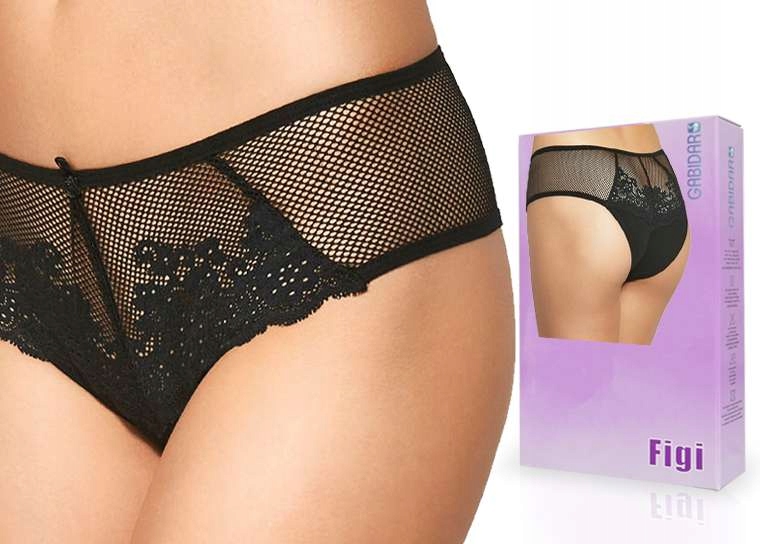 

figi majtki Gabidar 165 , Bawełna , Czarne , XL