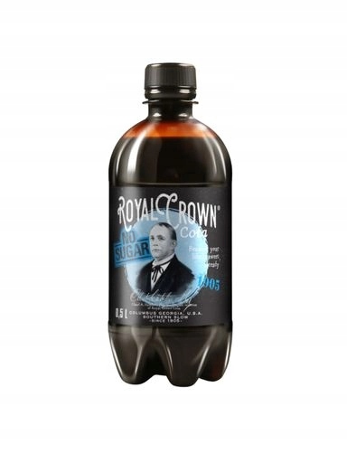Levně 10 x Royal Crown Cola No Sugar Sycený Nápoj bez cukru 0,5 l
