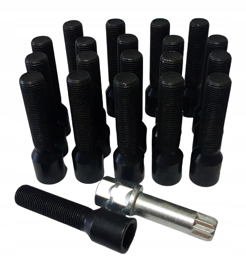 Болти torx BMW 14x1, 25x50 чорний без шестикутника 20 EU