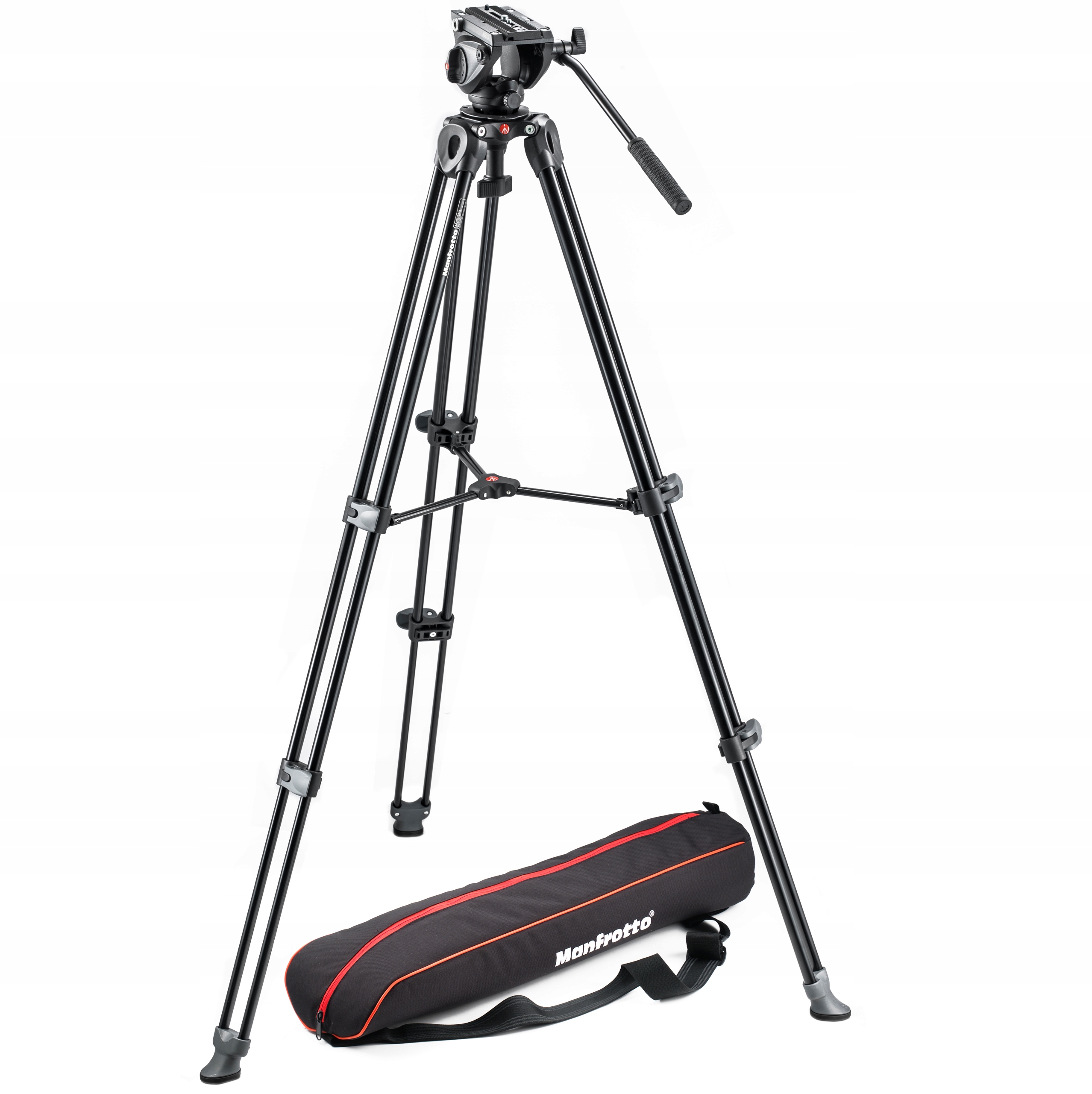 

Statyw Manfrotto Twin 502AM z głowicą 500A i torbą