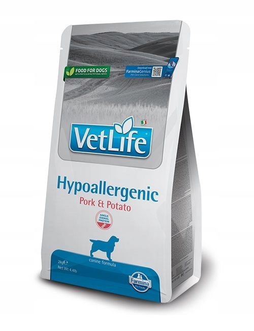Farmina Vet Life Dog Hypoallergenic Pork & Potato 2 kg