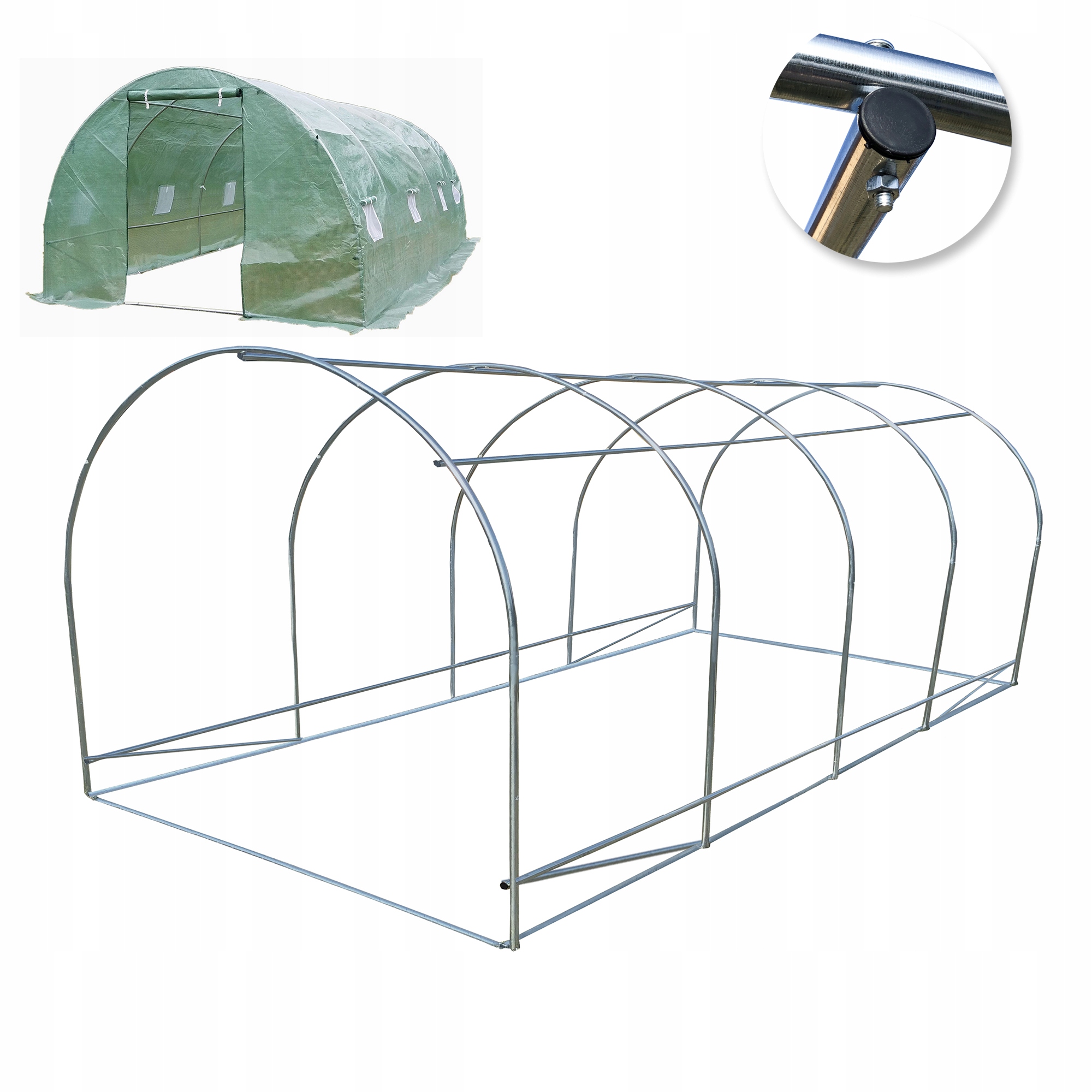 

Stelaż Do Tunelu Szklarniowego Szkielet 3x6m