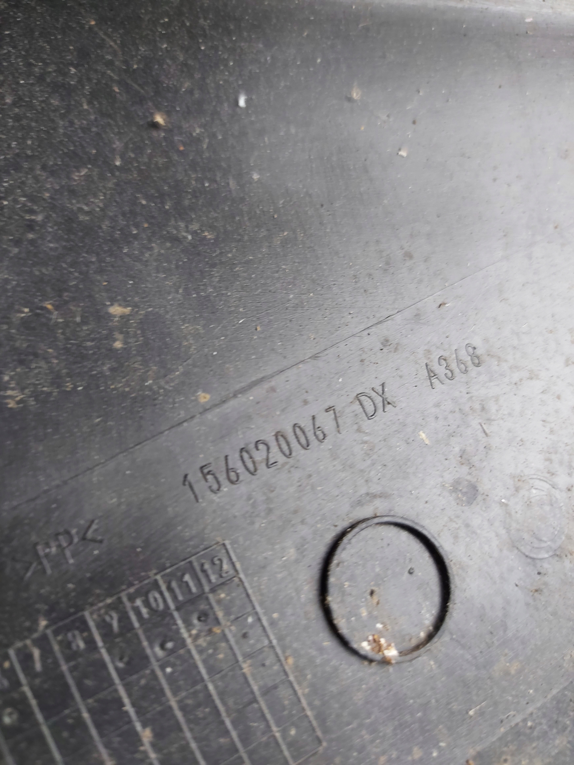 moulding cap of the threshold right front cover inner LANCIA THESIS OE