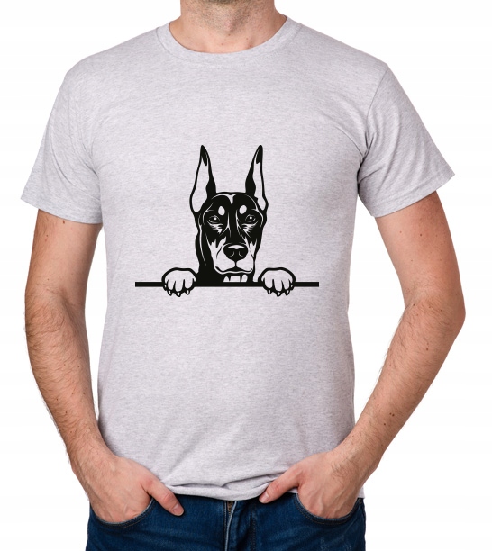 

koszulka Doberman Pies Dog Piesek Psiak prezent