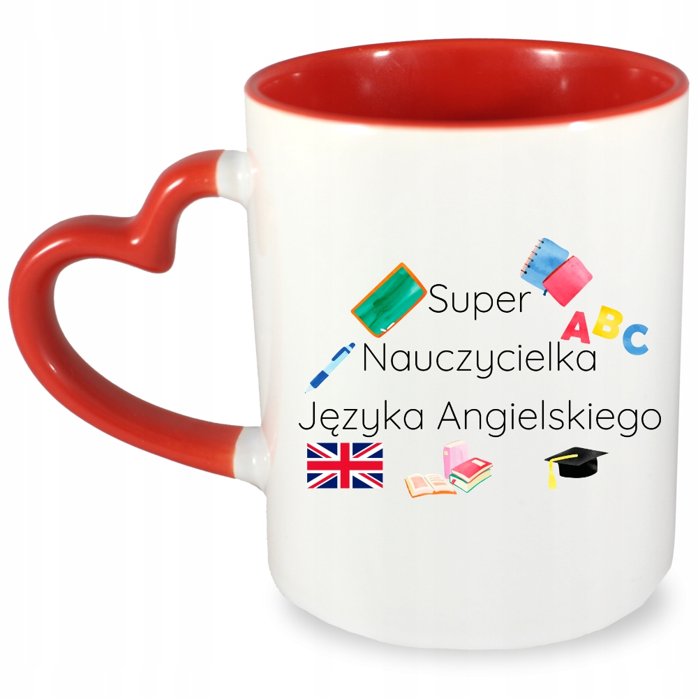 

Kubek dla nauczycielki Języka Angielskiego