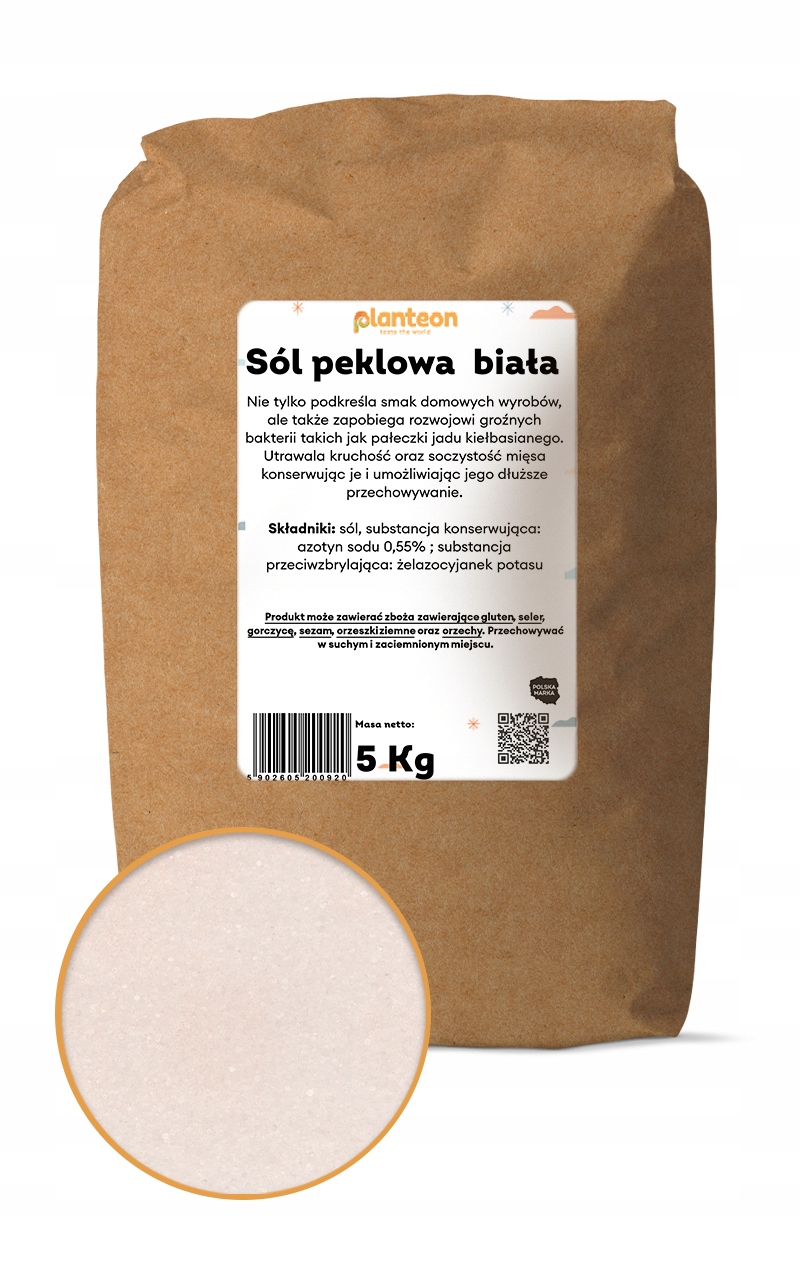 Levně Bílá peklová sůl 5 kg