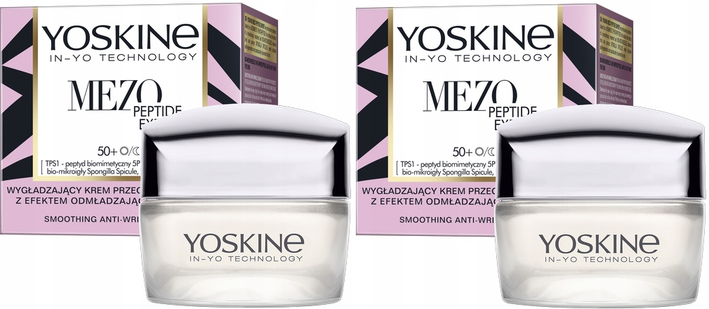 2 x Vyhlazující denní krém proti vráskám 50+ 50 ml Omlazení