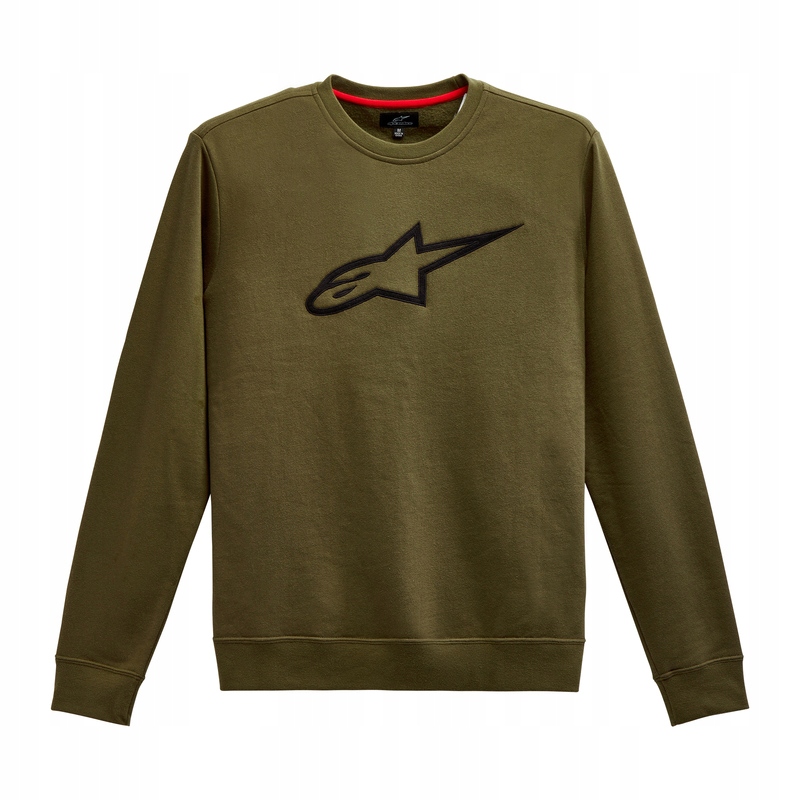Mikina Alpinestars Ageless Crew Military Green/black XL
