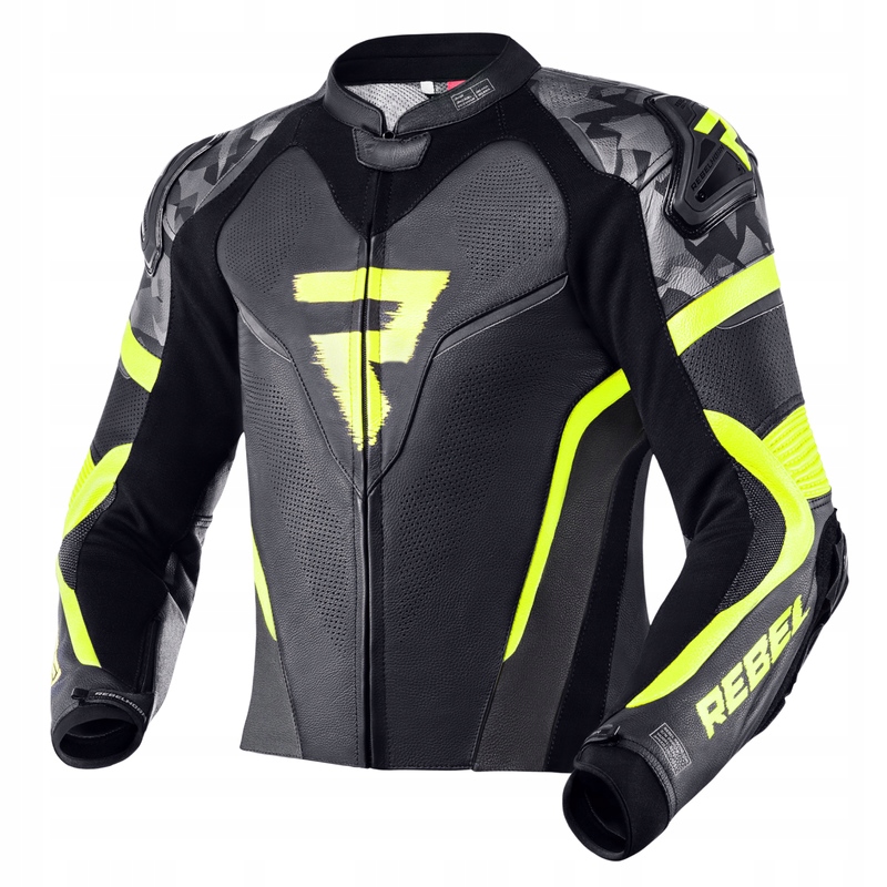 KURTKA MOTOCYKLOWA MĘSKA SKÓRA REBELHORN REBEL Rozmiar 56