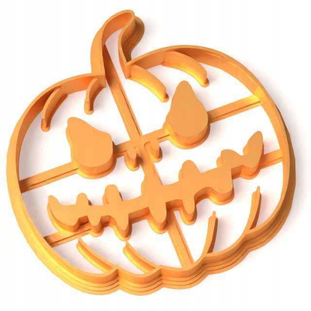 

Foremka do ciast Halloween oranż Dynia wściekła