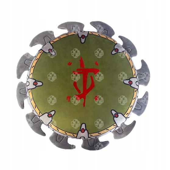 Polštář Dekorativní Plyšák Pilový kotouč Doom The Dark Ages pro hráče