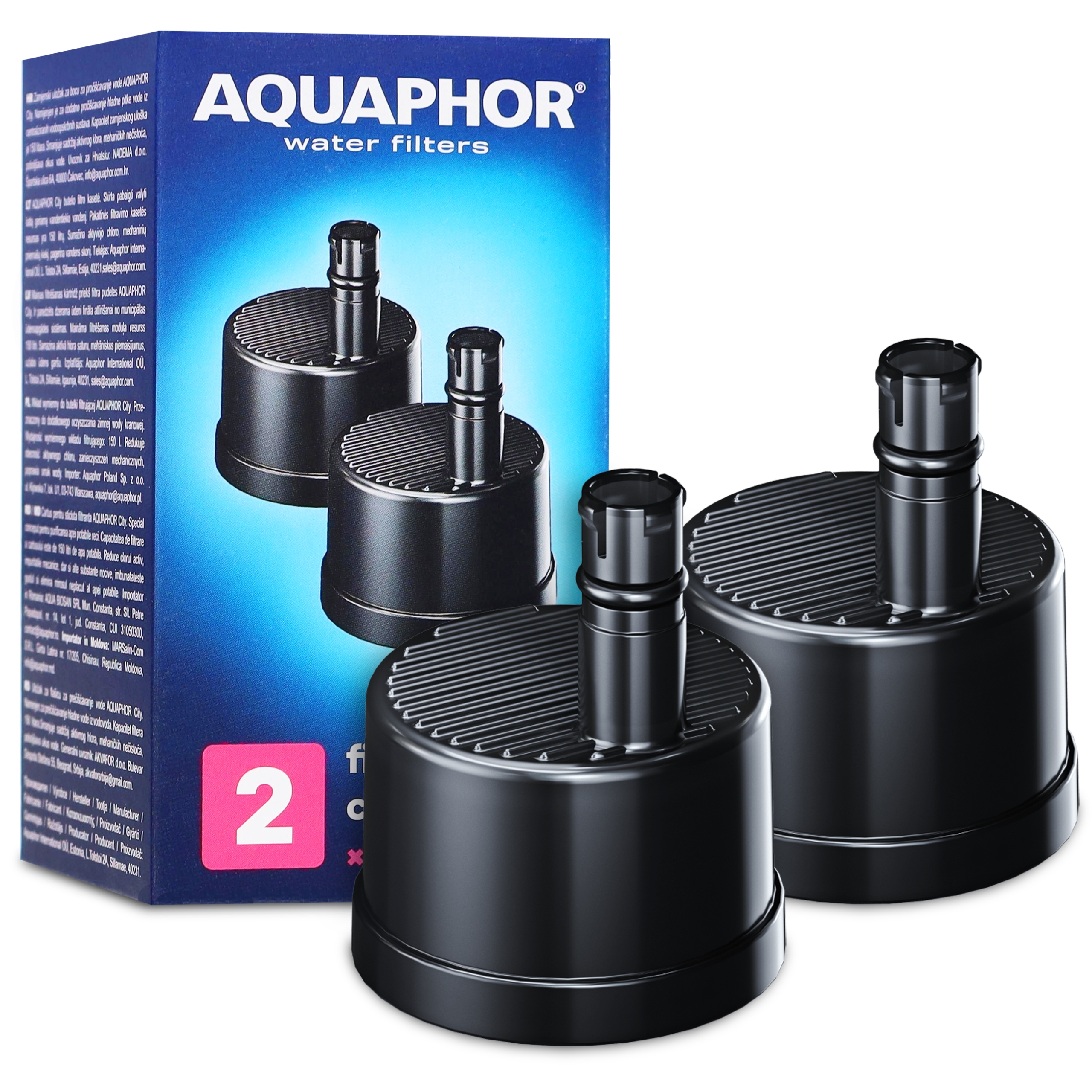 Filtr do láhve Aquaphor City, sada 2 kusů
