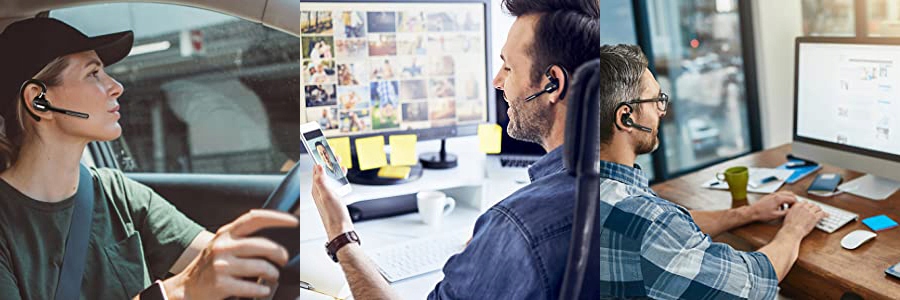 SŁUCHAWKA BLUETOOTH ZESTAW SŁUCHAWKOWY MIKROFON C5 Czas czuwania 240 h