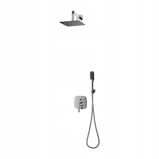 Podomietková Sprchová Zostava, Chróm, Komplet