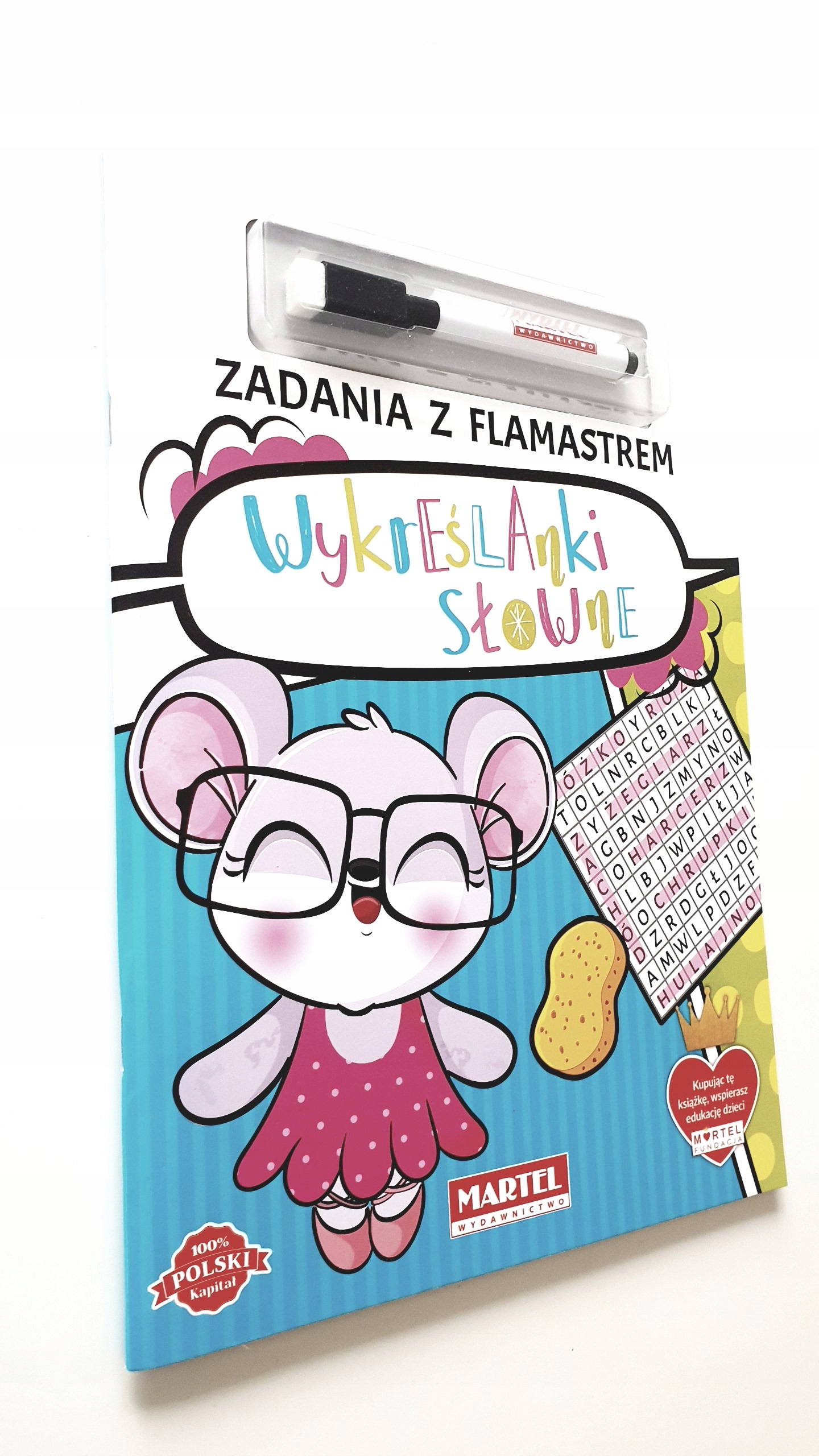Zadania z flamastrem. Wykreślanki słowne