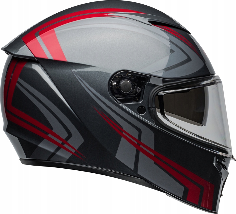 Motocyklová Prilba Bell Lithium ECE6 Jetstream Gray Candy Red S
