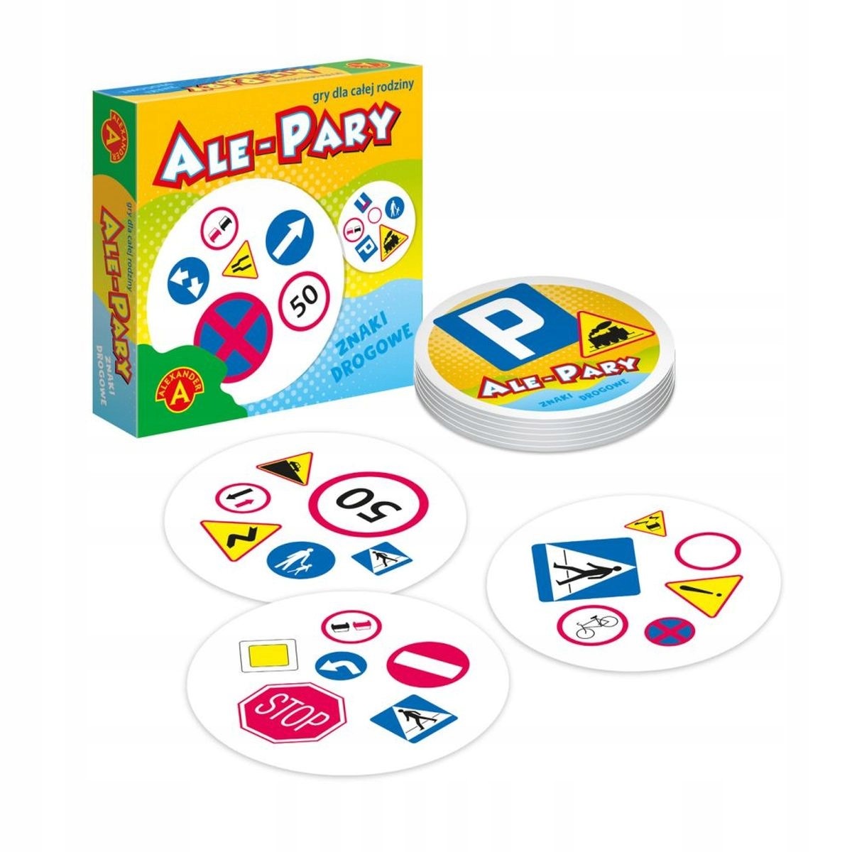 Alexander Ale Pary Znaki Drogowe Gra Rodzinna EAN (GTIN) 5906018022308