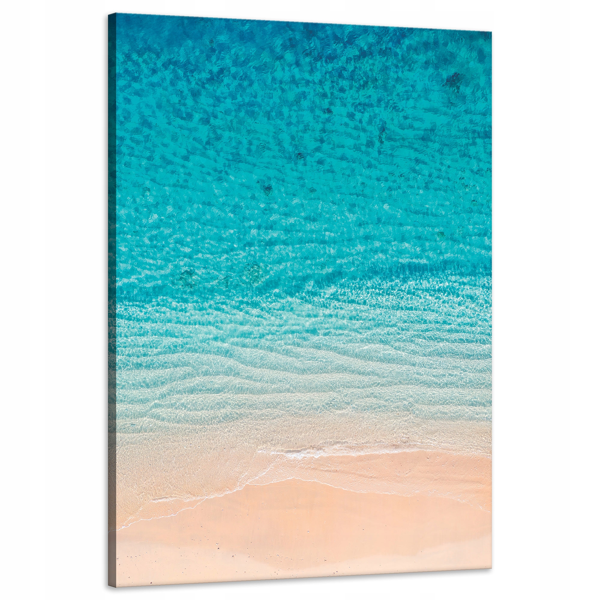 Obraz na plátně Světlo Voda Vlny Moře 60x90 cm Ideální jako dárek