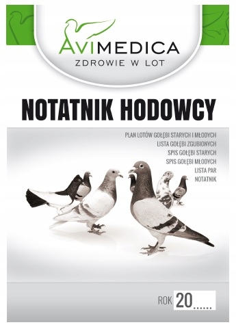 Avimedika Notatnik hodowcy, zeszyt 32 str