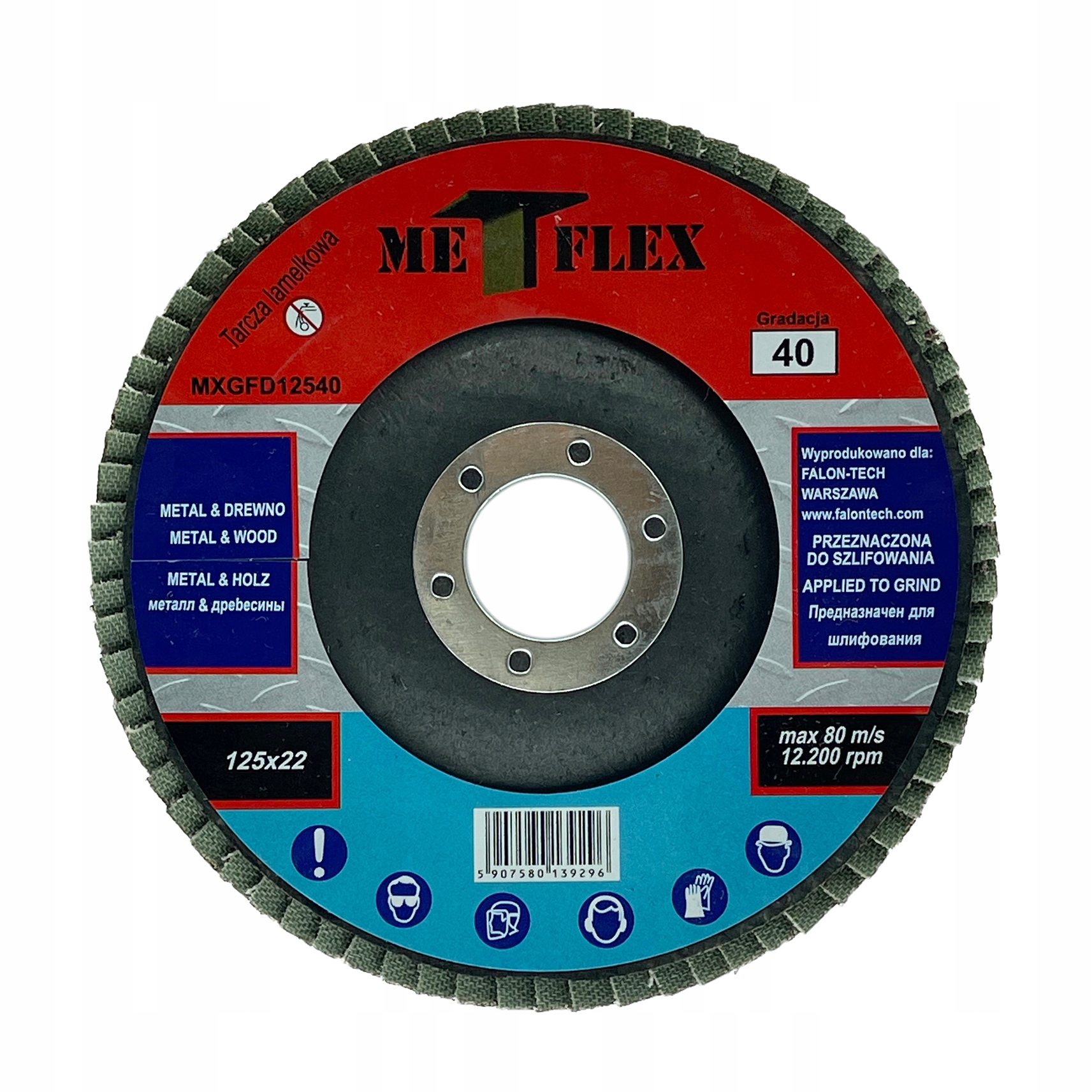 Tarcza ścierna Met-Flex MXGFD12540 125 mm