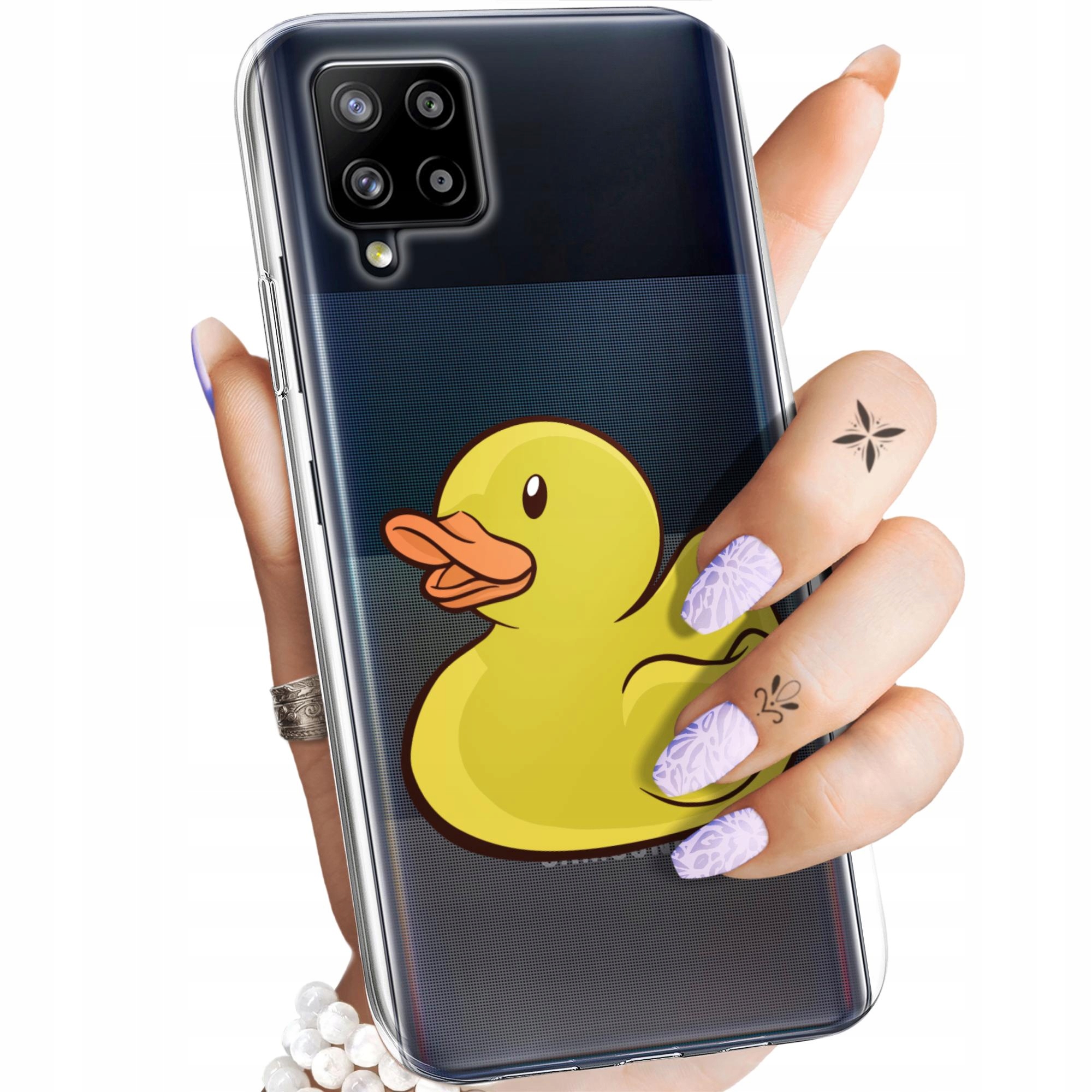 Etui Do Samsung A42 5G Bez Tła Naklejki Sticker Obudowa Pokrowiec