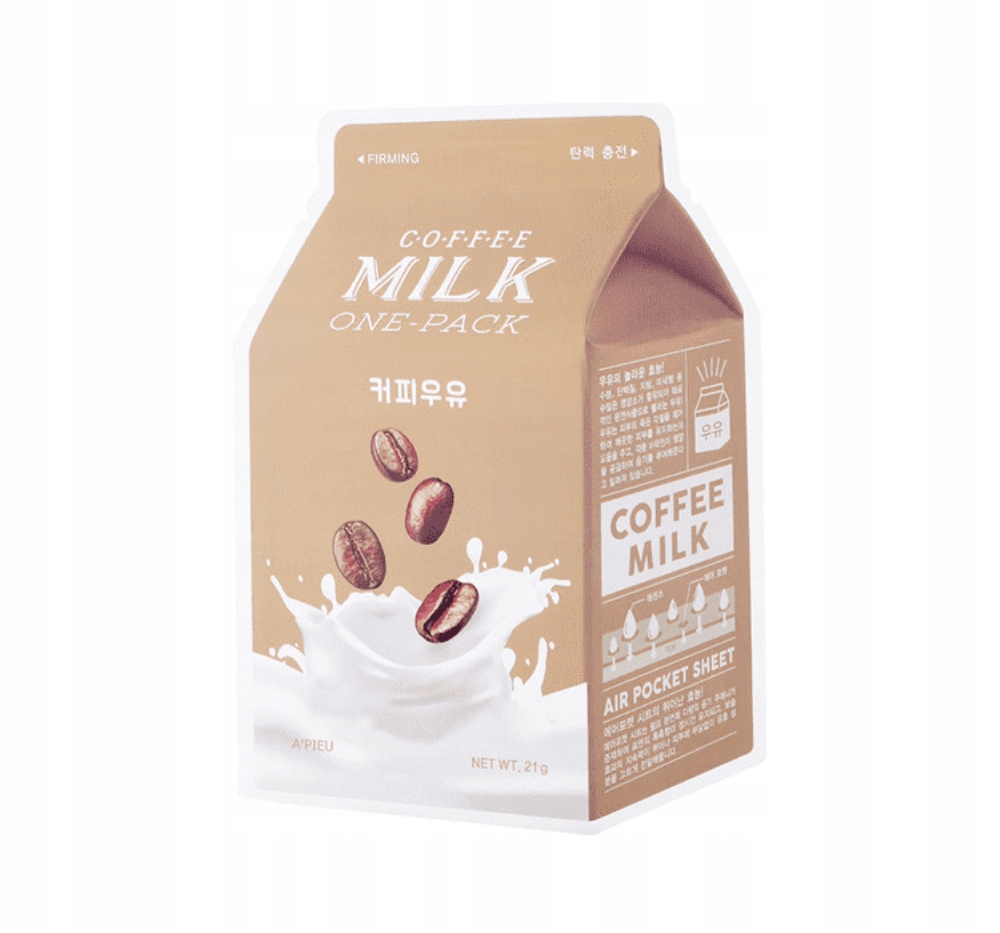 

A Pieu Coffee Milk One-Pack ujędrniająca maseczka