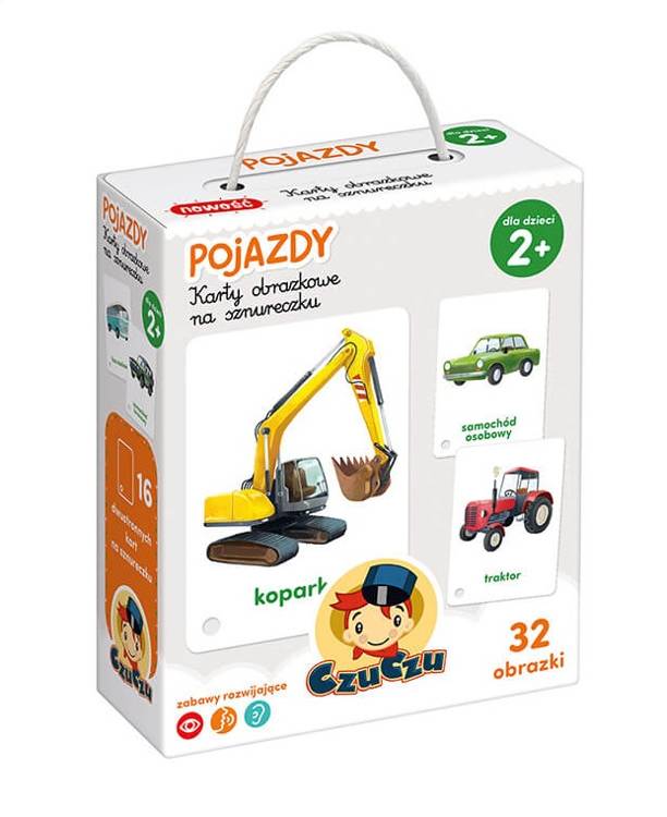 

Czu Czu Karty Obrazkowe Na Sznureczku Pojazdy