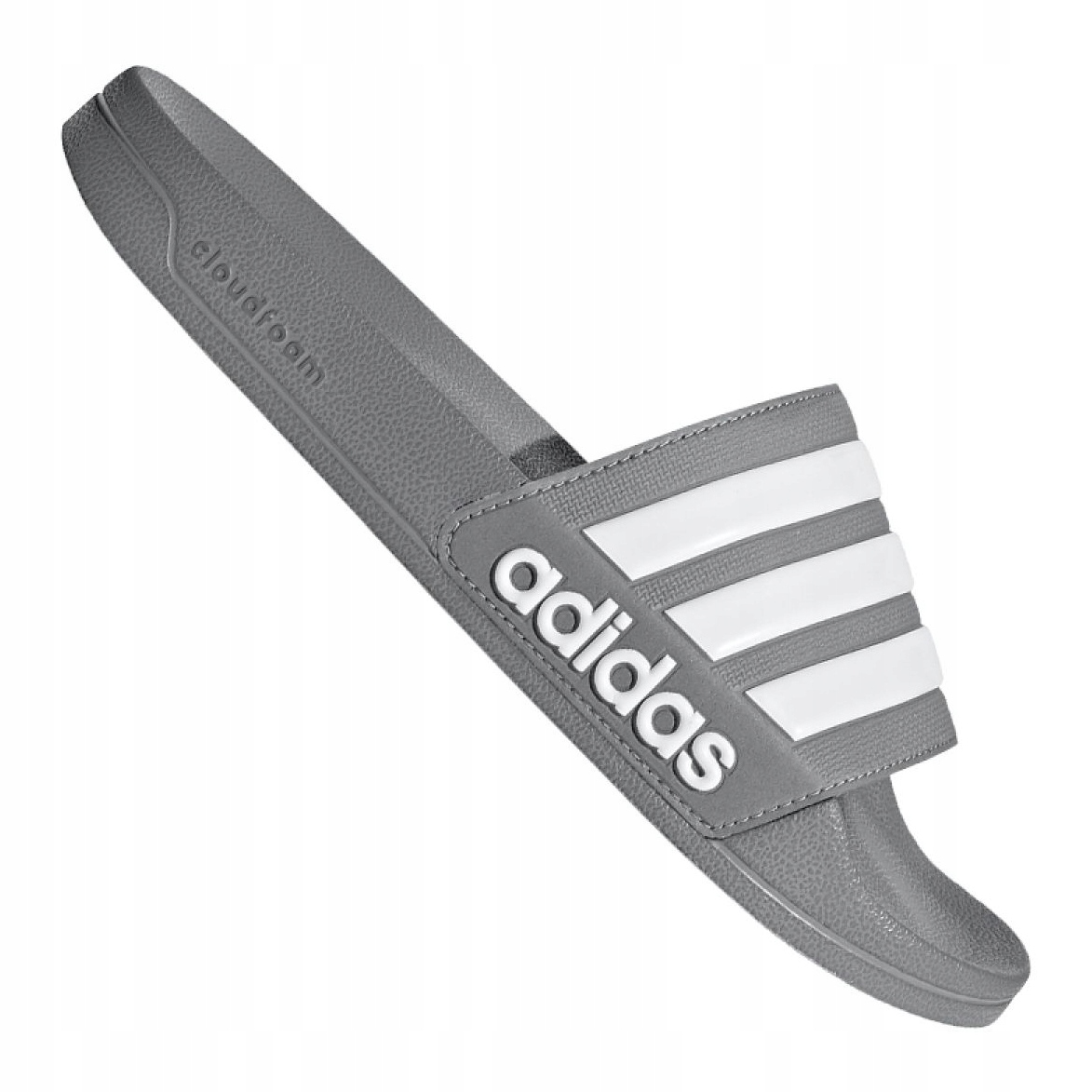 

Szare Inny materiał Buty Klapki Adidas r.42