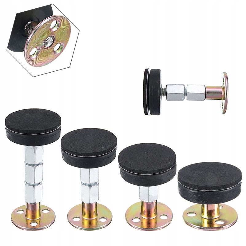 NOGA REGULOWANA DO ŁÓŻKA MEBLOWA 4szt Marka bez marki