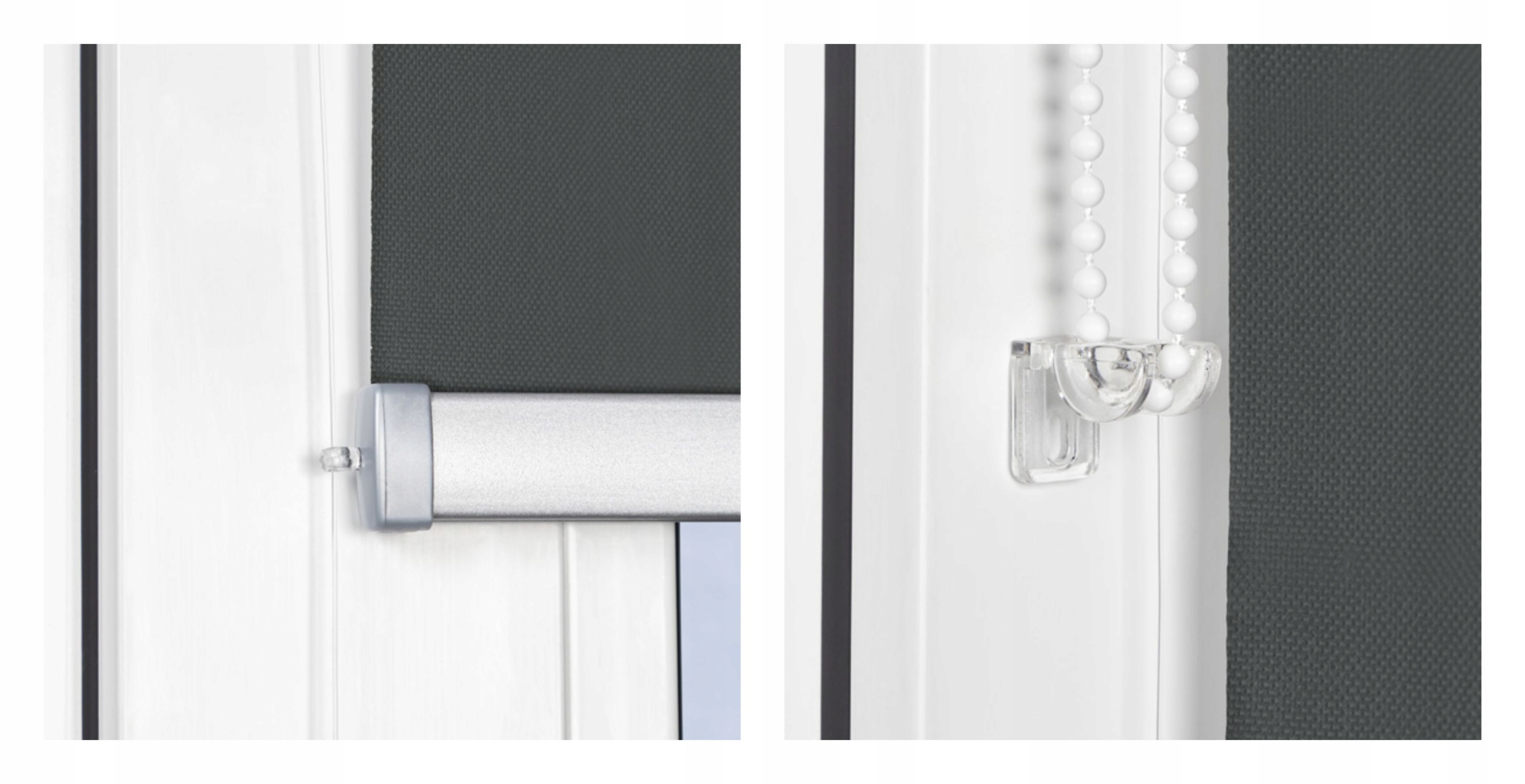 MECHANIZM DO ROLETY TERMO TERMICZNEJ ŁADNE OKNO KOMPLET ZESTAW BIAŁY BRĄZ Stan opakowania oryginalne