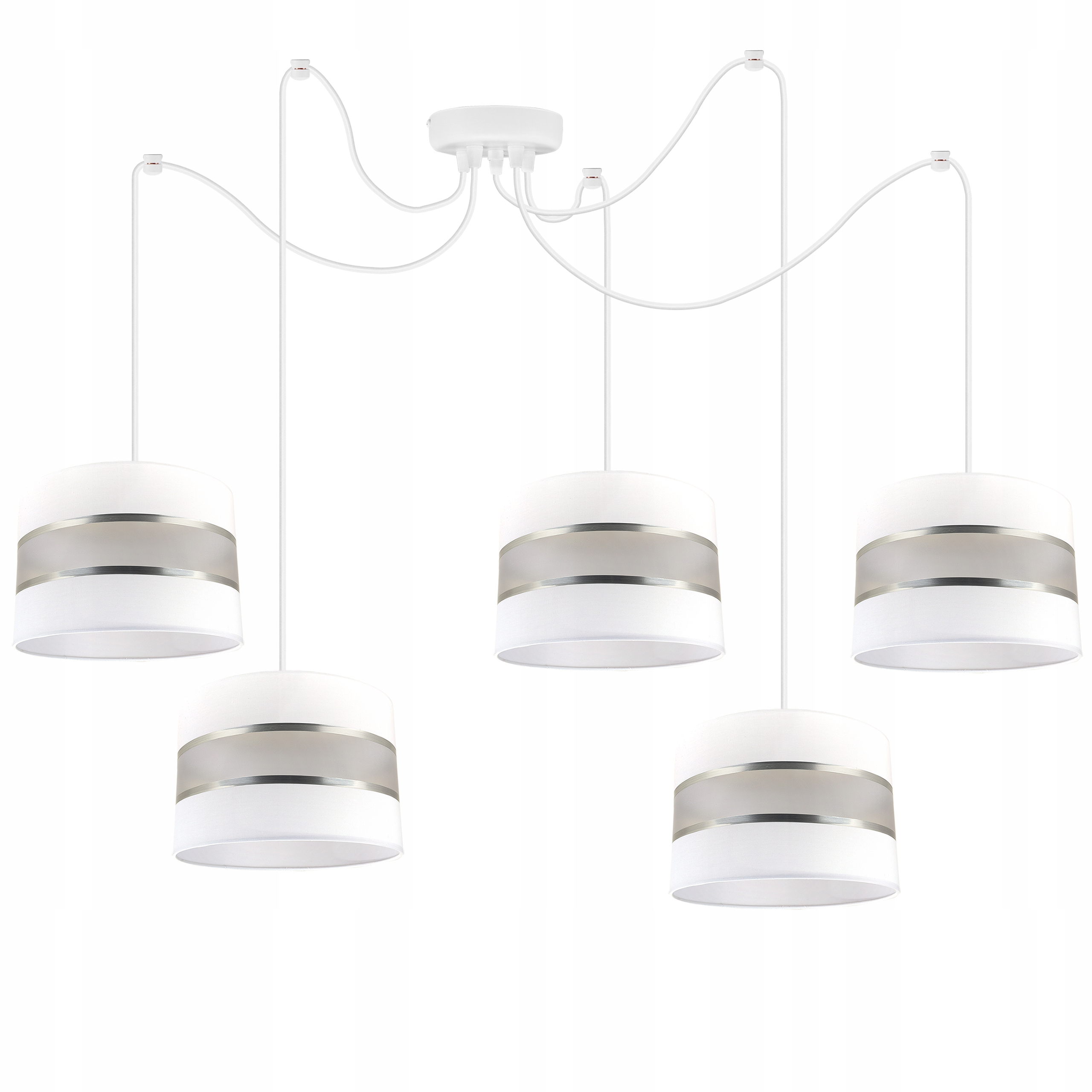 

Lampa Wisząca Sufitowa Żyrandol Loft Abażur Pająk