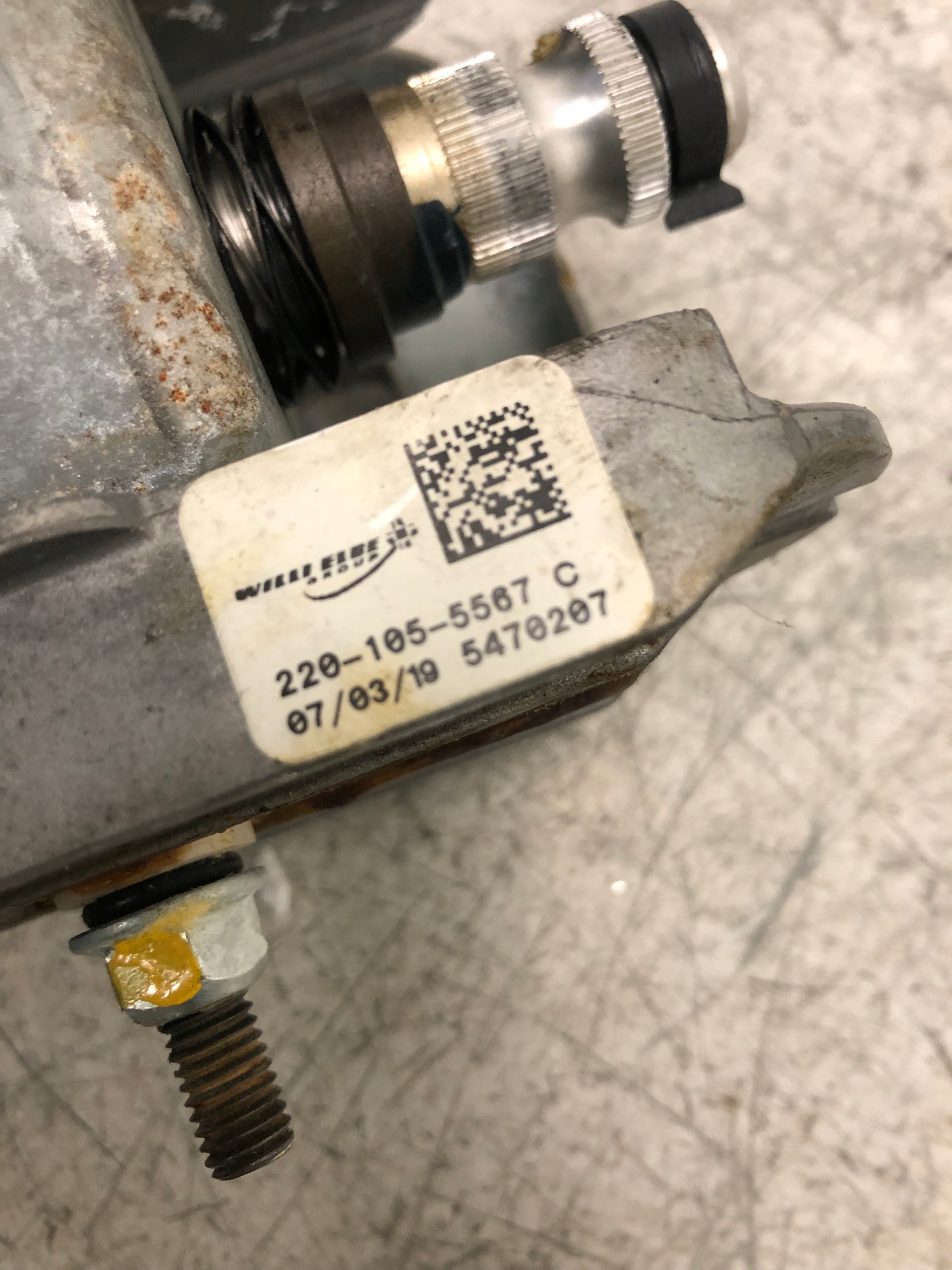 steering wheel rod BMW E61 LIFT 6780876