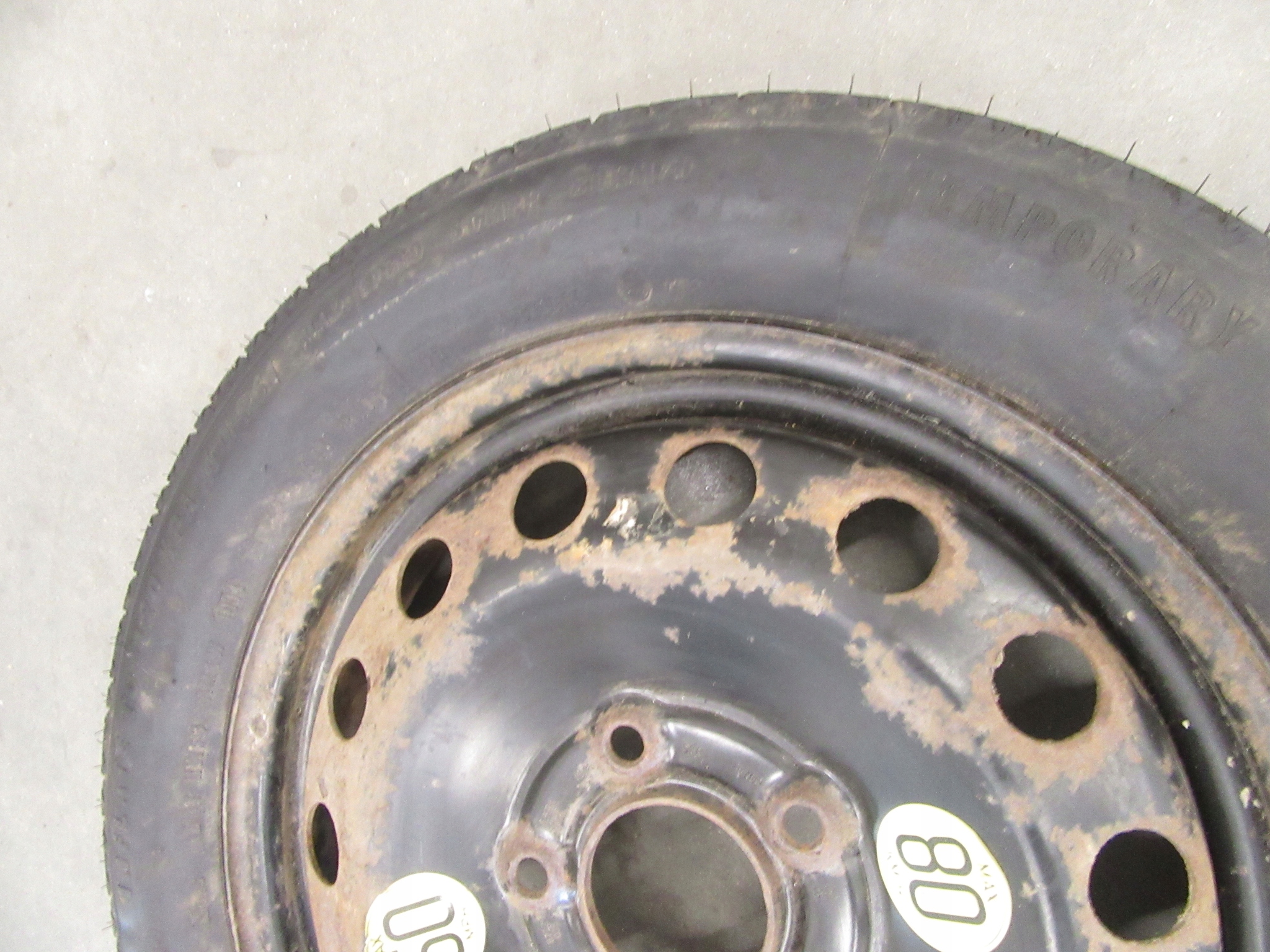 wheel spare spare spare tyre BMW e36 e46 cali 16 5x120