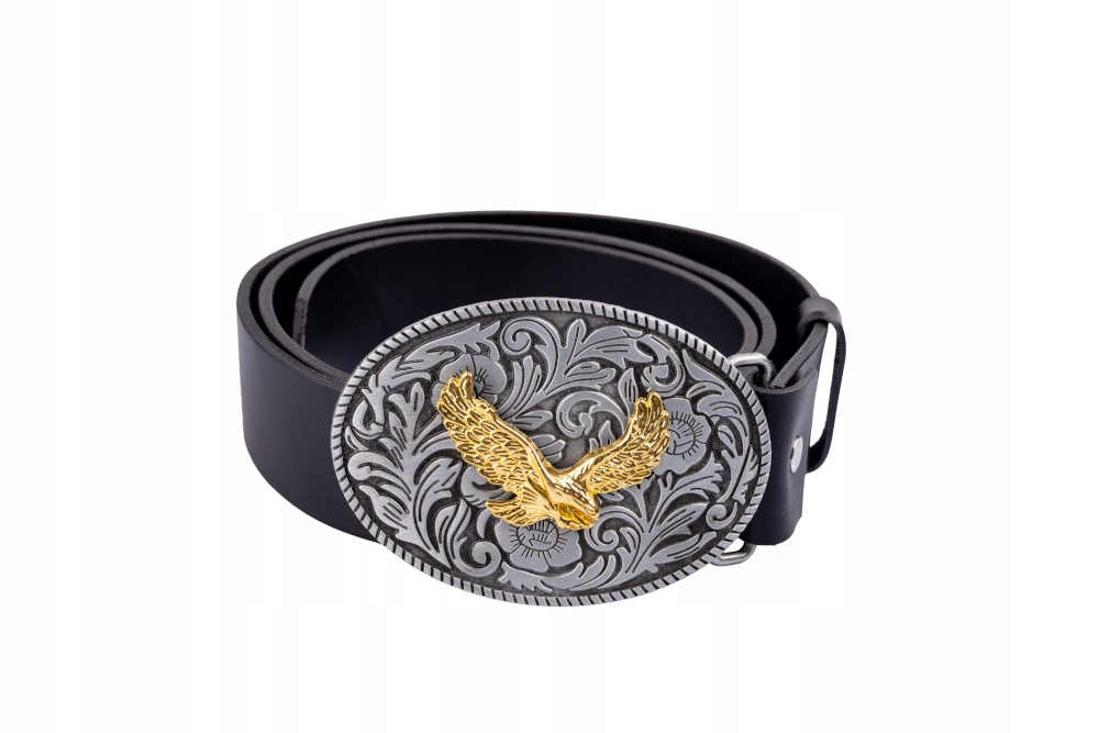 Pasek skórzany Bór Hunter Classic Eagle Rim -90