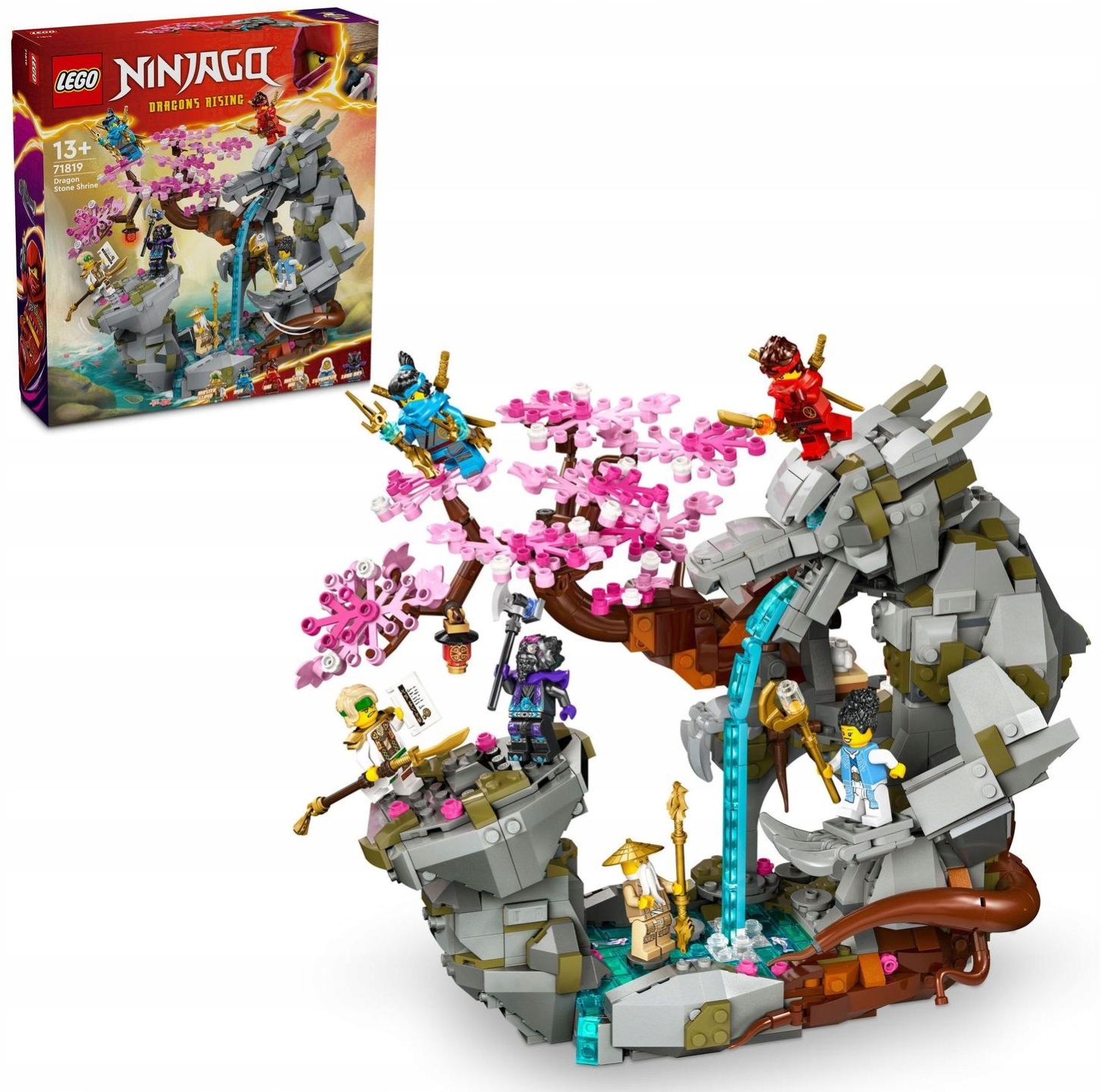 Lego Ninjago 71819 Chrám dračího kamene 1212 dílků 6 figurek