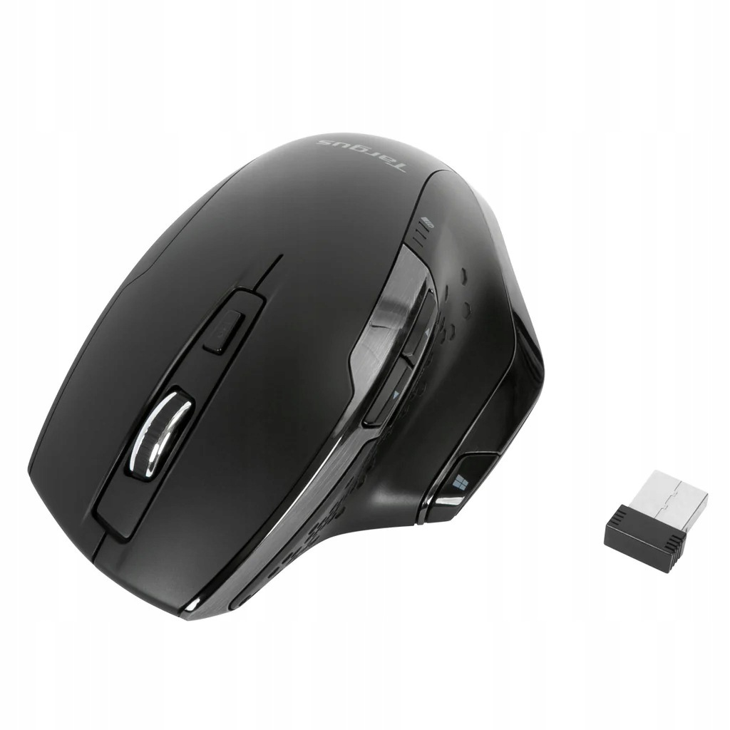 Targus Anti Microbial Ergonomic BlueTrace Mouse, Black Targus