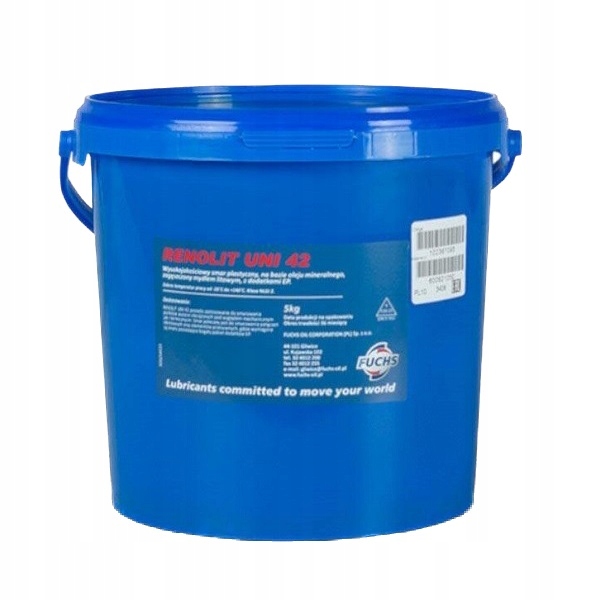 Мастило літію підшипника Fuchs RENOLIT UNI 42 5kg