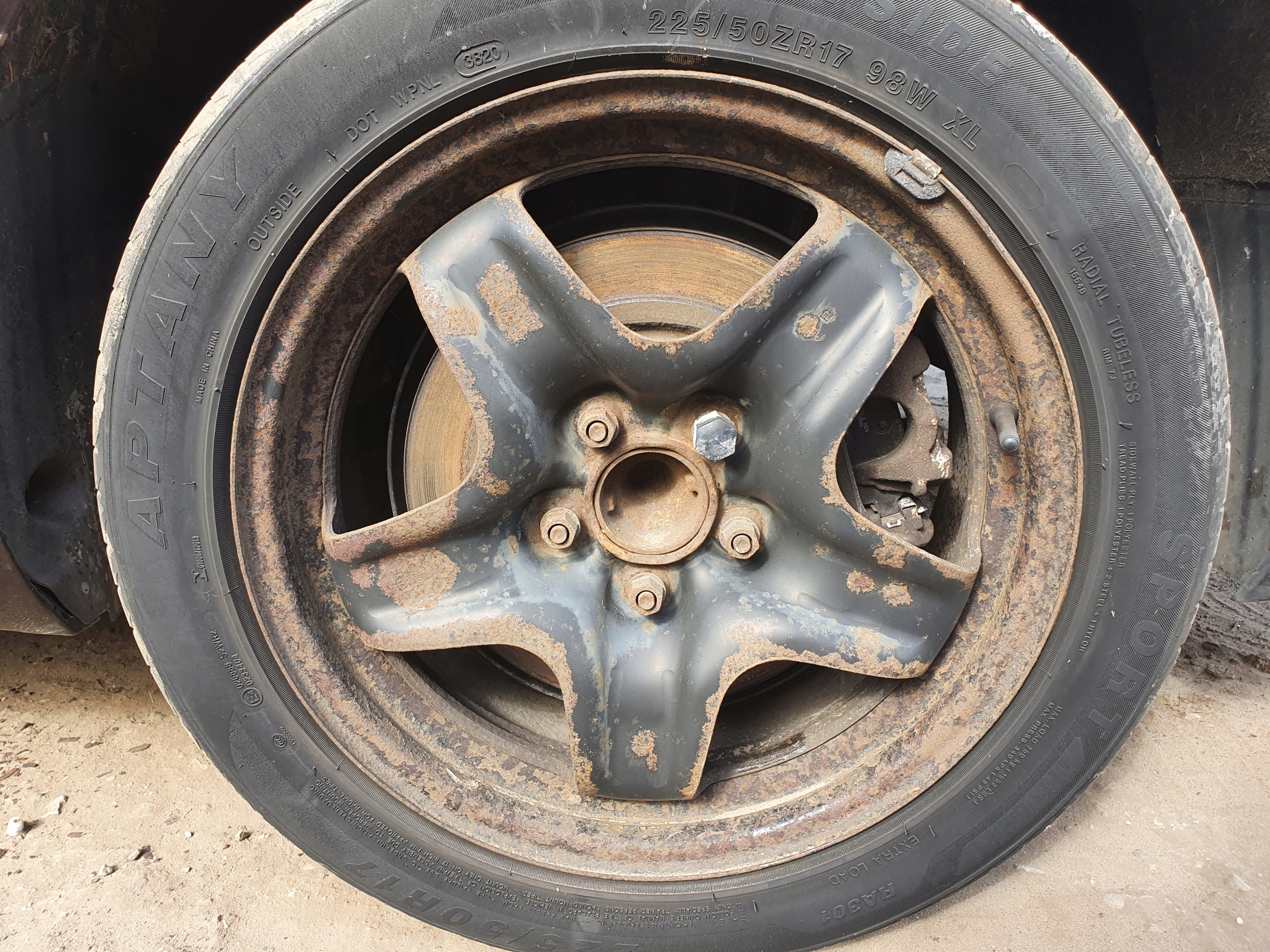 СТРУКТУРНИЙ ОБІД OPEL ZAFIRA C 5X115 17