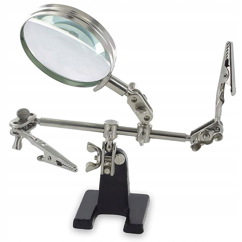 Trzecia Ręka Zestaw Do Lutowania Uchwyt Lupa