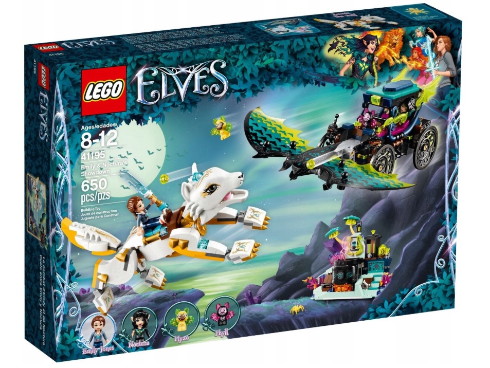 Lego Elves 41195 Pojedynek Emily i Noctury