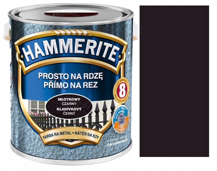 

Hammerite Prosto Na Rdze Młotkowy Czarny 2,5L
