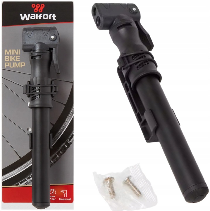 Walfort mini cheap bike pump