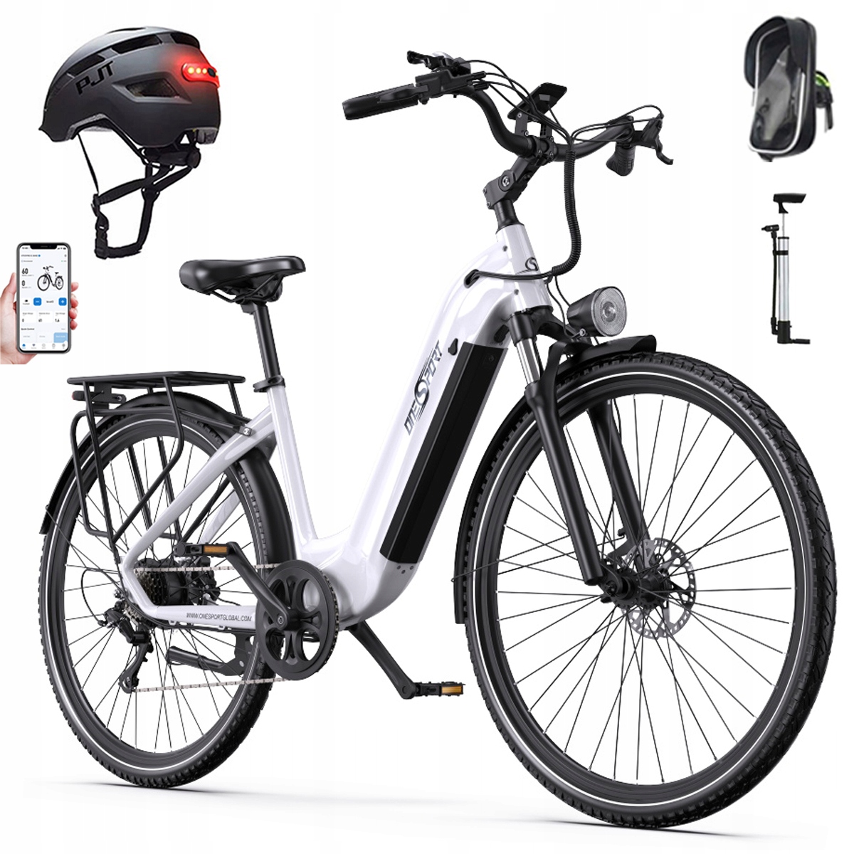 Elektrokolo Onesport OT05 pro 36V 22.5Ah 140 km Pánské/Dámské kolo 27,5"